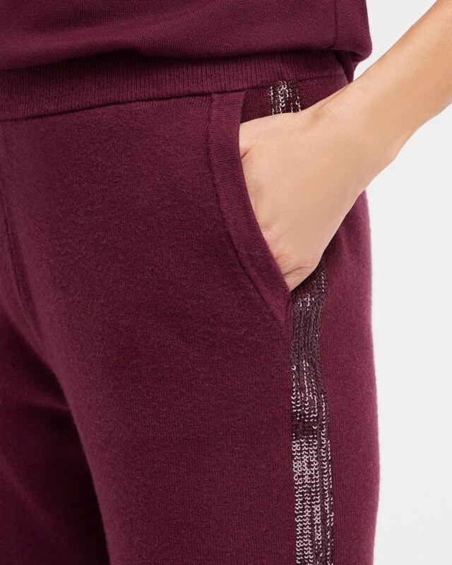 Zenergy Luxe Cashmere Blend Sequin Pants - image 4